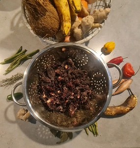 Jamaican sorrel hibiscus tea organic 250g bulk bag